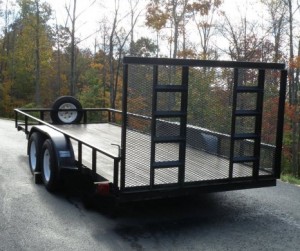 Flatbed Open Utility Trailers